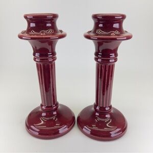 Vintage Royal Haeger Art Deco Candlesticks